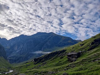 landscape with clouds