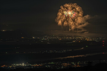 新潟県小千谷市の片貝花火