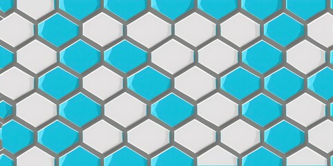 Fototapeta premium Abstract hexagon concept design, abstract technology background.