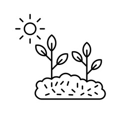 Agriculture Color Vector Icon which can easily modify

