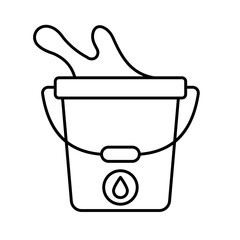 Basket Color Vector Icon which can easily modify


