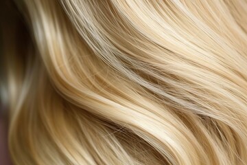 Naklejka premium healthy blond hair
