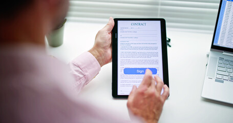 Digital Signature On Contract Document Online