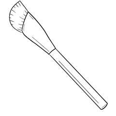 Obraz premium Foundation_Brush_Black