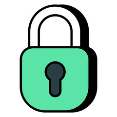 A premium download icon of padlock