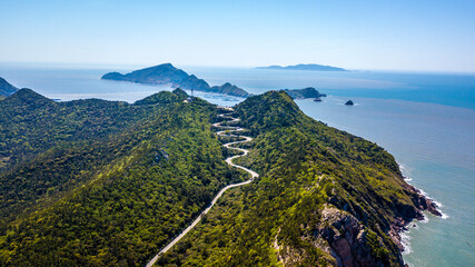 Heuksando view from the mountain