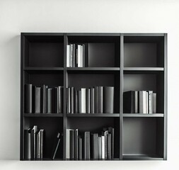 Bookshelf for advertisements