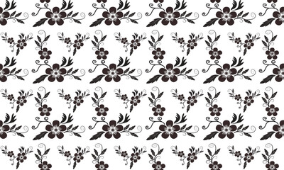 Seamless pattern for curtains, bedsheets, pillow cover designs, and other textile industry