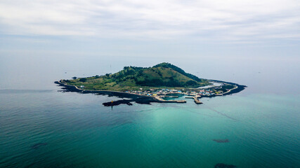 biyang island in the jeju sea of korea