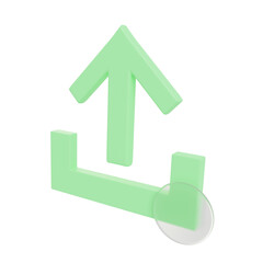 3D Upload Illustration