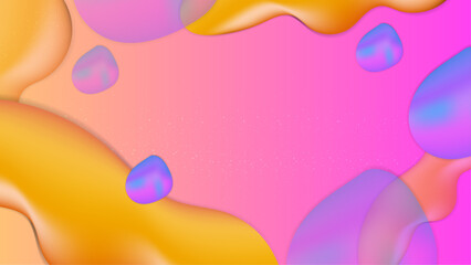 Vector abstract colorful colourful liquid background