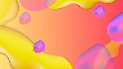 Vector abstract colorful colourful liquid background