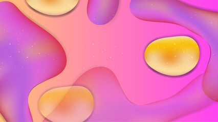 Vector modern colorful colourful abstract background with fluid shapes