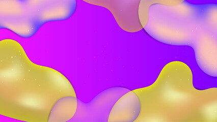 Vector colorful colourful gradient realistic liquid background
