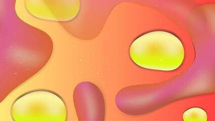 Vector colorful colourful gradient liquid background