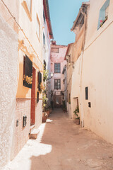 Obraz premium narrow street in the old town