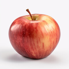 Apple isolated on transparent background cutout, generative AI