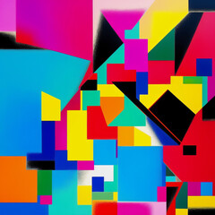 abstract background with squares