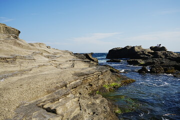 Seashore of Jyogashima Park in Kanagawa, Japan - 日本 神奈川 城ヶ島 城ヶ島公園 海岸