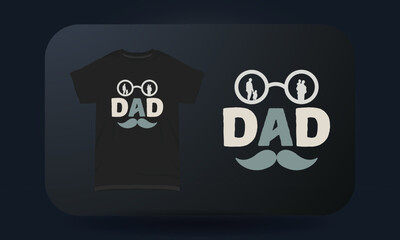 Father’s Day T-shirt Design Dad