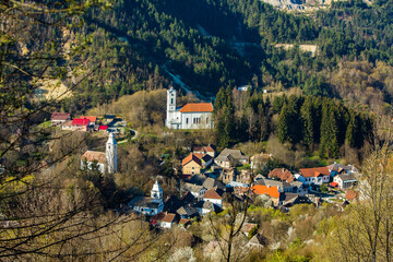 Rosia Montana, a beautiful old village in Transylvania. The first mining town in Romania that started extracting gold, iron, copper. 