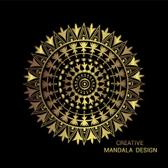 Elegant and creative mandala pattern design