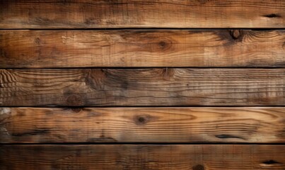 Fototapeta premium a close up of a wooden wall with a clock on it. generative ai