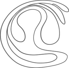 The figure is abstract line drawing.