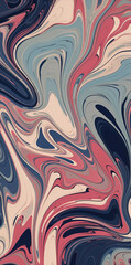 Marble abstract background. Luxury abstract fluid art painting in alcohol ink technique. Generative AI