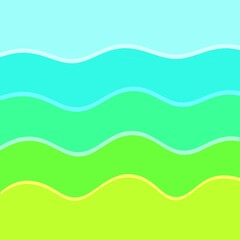 Seamless pattern, abstract business background, bright colored wave drawing lines interspersed, hand drawn art background.