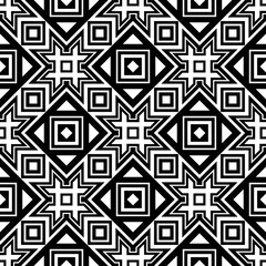 Seamless models. Modern stylish texture. Monochrome, simple. Vector.