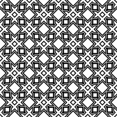 Seamless models. Modern stylish texture. Monochrome, simple. Vector.