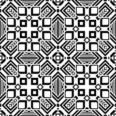 Seamless models. Modern stylish texture. Monochrome, simple. Vector.