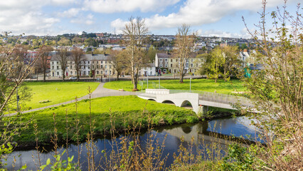 Entrancepark and bridge University College of Cork Munster province in Ireland Europe