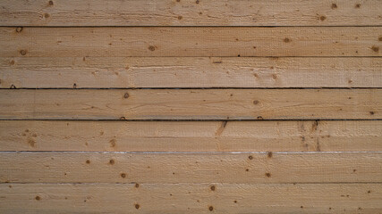 Obraz premium texture of a wall of wooden boards as Background