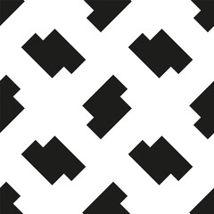 Seamless geometric pattern. Vector illustration.