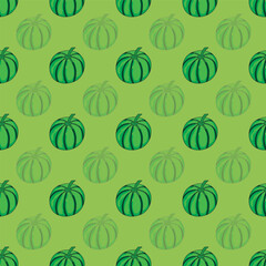 Seamless watermelon slice pattern. Vector illustration for prints, one for a summer party.