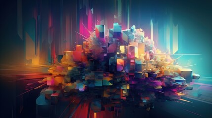 Obraz premium Abstract Background Wallpaper