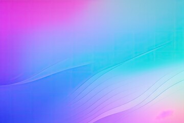 Obraz premium Vibrant Gradient Background. Blurred Color Wave. Blue and pink flow. Generative ai image