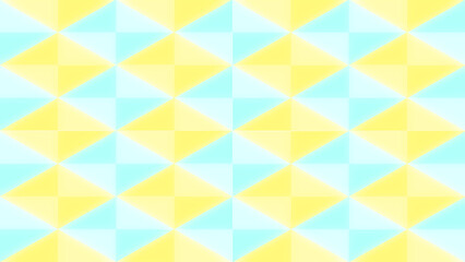 Glowing Yellow and Blue Abstract Geometric Patterned Background