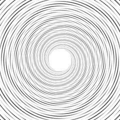 black and white swirl Abstruct background circle 