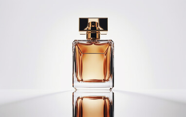 Elegance captured in a bottle: Golden-hued fragrance radiates with a hint of mystery and allure.
