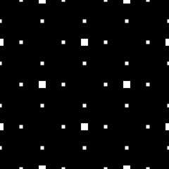 Seamless pattern with squares ornament. Geometrical image. Square figures backdrop. Rectangle shapes illustration. Polygons background. Mosaic motif. Ethnic wallpaper. Digital paper print. Vector art.