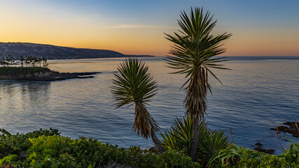 California-Laguna Beach-Crescent Bay Point Park-sunrise