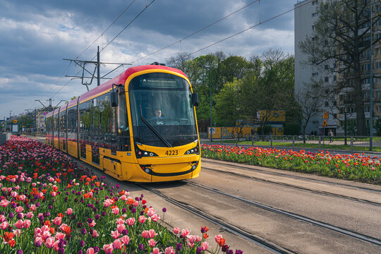 Miejska komunikacja tramwajowa w Warszawie