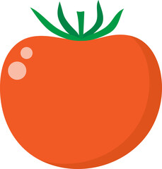 Fruit of a tomato close-up.