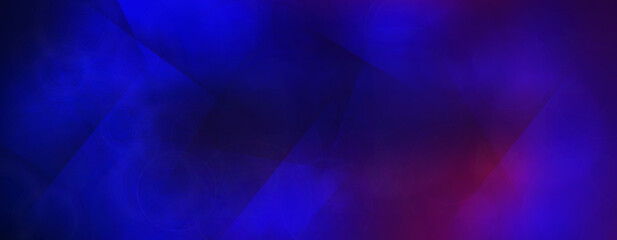 Blue planes intersecting at different angles with pink and purple elements.