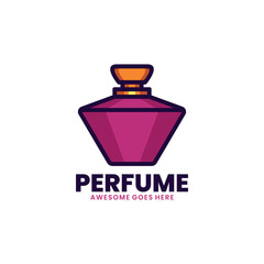 perfume logo design illustration