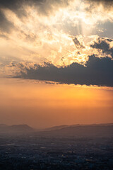 奈良 - 【 若草山の夕暮れ】