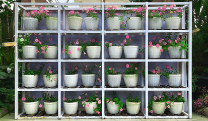 Layer's Standing Pot Iron Flower Rack